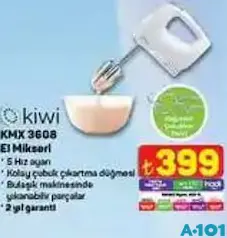 KİWİ KMX 3608 EL MİKSERİ KİWİ KMX 3608 EL MİKSERİ